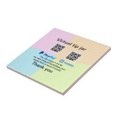 Virtual tip jar q oder Code-Geld-Spende PayPal ven Fliese (Seite)