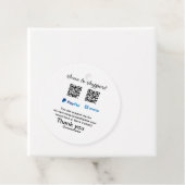 Virtual tip jar q oder Code-Geld-Spende PayPal ven Geschenkanhänger (Beispiel)