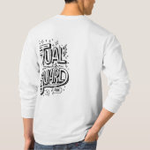 Virtual Vanguard Long Sleeve T - Shirt 🎮 👕 (Rückseite)