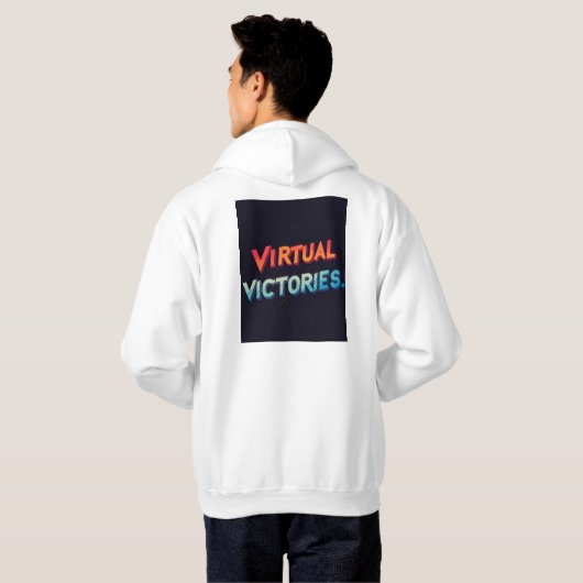 Virtual Victories T - Shirt Design (Schwarz voll)