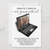 Virtual Wedding speichert das Date-Foto Save The Date (Vorderseite)