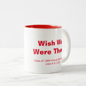Virtual Wiedersehen Gedenkfeier Tasse - 11 oz. (VorderseiteRechts)
