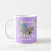 Virtually Perfect Personalisiert Teacher Geschenk Kaffeetasse (Links)