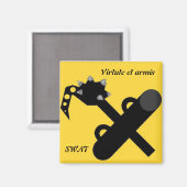 Virtue et Armis SWAT Magnet (Vorderseite/Rückseite)