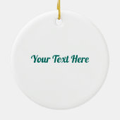 Virtue Wahrheit Mandala Keramik Ornament (Hinten)