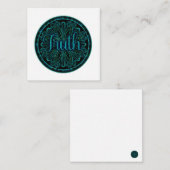 Virtue Wahrheit Mandala Mitteilungskarte (Vorne/Hinten)