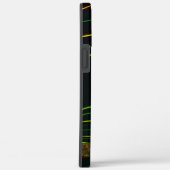 Virtuell grüne Blätter, Reddish 'feuergefärbter Do Case-Mate iPhone Hülle (Rückseite / Rechts)