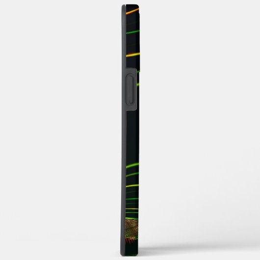 Virtuell grüne Blätter, Reddish 'feuergefärbter Do Case-Mate iPhone Hülle (Rückseite / Rechts)