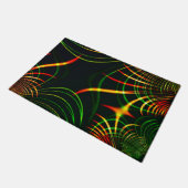 Virtuell grüne Blätter, Reddish 'feuergefärbter Do Fußmatte (Schrägansicht)