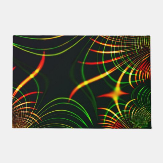 Virtuell grüne Blätter, Reddish 'feuergefärbter Do Fußmatte (Vorderseite)