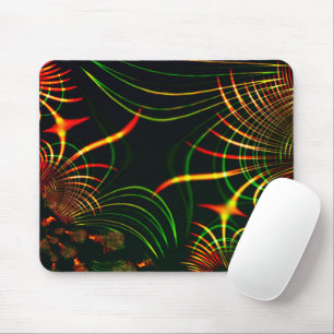 Virtuell grüne Blätter, Reddish 'feuergefärbter Do Mousepad