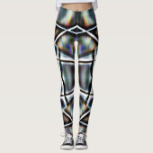 Virtuell in abgeschrägten, gerahmten geraden Forme Leggings (Vorderseite)