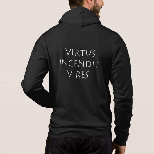 Virtuelle Anreize Hoodie (Rückseite)