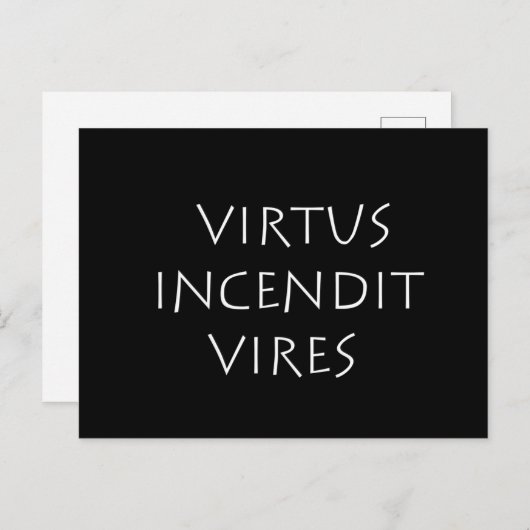 Virtuelle Anreize Postkarte (Vorne/Hinten)