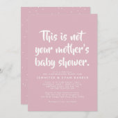 Virtuelle Babymädchendusche (Vorne/Hinten)