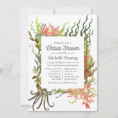 Virtuelle Dusche mit Meeresalgen Einladung (Vorderseite)