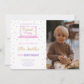 Virtuelle Einladung zum Geburtstag mit Foto (Vorderseite)