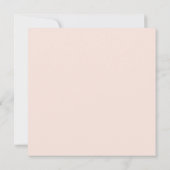 Virtuelle Einladungen für Hochzeiten - Rosa blaue (Rückseite)