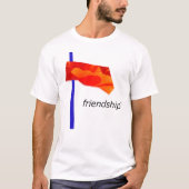 Virtuelle Freundschaft (友 情) T-Shirt (Vorderseite)