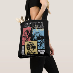 Virtuelle Geschichten Retro Anime VR Gaming Tasche