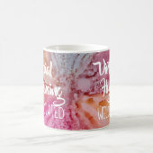 Virtuelle Hugs mit sozialer Distanz Kaffeetasse (Mittel)