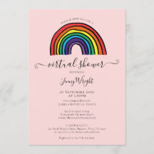 Virtuelle Online-Langstrecken-Baby-Shower per Post