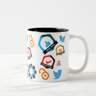 Virtuelle Park-Tasse OA Zweifarbige Tasse