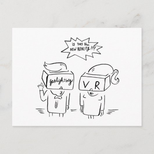 Virtuelle Realität, 01 Postkarte (Vorderseite)