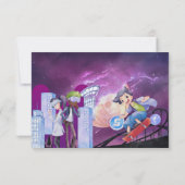 Virtuelle Realität | Gaming Birthday Dankeschön Ka Dankeskarte (Rückseite)