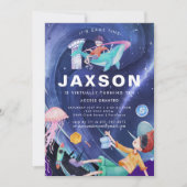 Virtuelle Realität Geburtstagspartei Einladung (Vorderseite)