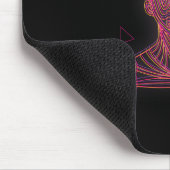 Virtuelle Realität Grafik-Linienkunst für einen VR Mousepad (Ecke)