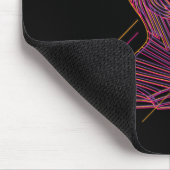Virtuelle Realität Grafik-Linienkunst für einen VR Mousepad (Ecke)