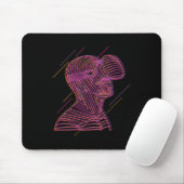 Virtuelle Realität Grafik-Linienkunst für einen VR Mousepad (Mit Mouse)