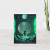 Virtuelle Realität im Cyberpunk Karte (Vorderseite)