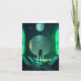 Virtuelle Realität im Cyberpunk Karte