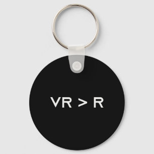 Virtuelle Realität ist größer als die Realität. Lu Schlüsselanhänger