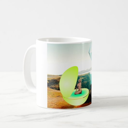 Virtuelle Realität Kaffeetasse (Vorderseite Links)