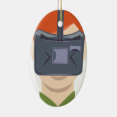 Virtuelle Realität Keramikornament (Rechts)