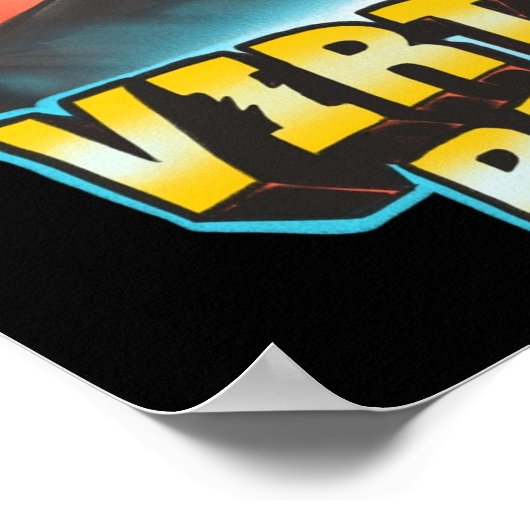 Virtuelle Realität Poster (Ecke)