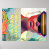 VIRTUELLE REALITY MADNESS 1996 POSTER / ART ON WAL (Vorne)