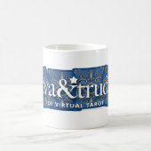 Virtuelle Tarot-Kaffee-Tasse Kaffeetasse (Mittel)