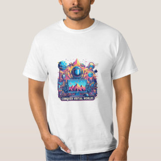 Virtuelle Welten erobern T-Shirt