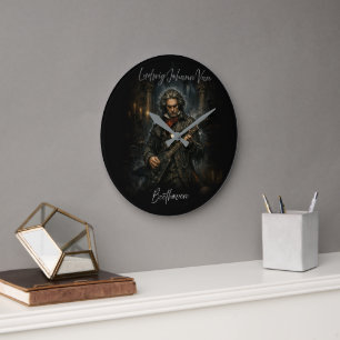 Virtuelle Zugehörigkeit Große Wanduhr