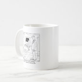 Virtueller Arbeitsplatz in einem Badezimmer Kaffeetasse (Vorderseite Links)