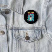 Virtueller Ei-Jäger - Lustiger Gamer Bunny Vr Oste Button (Beispiel)