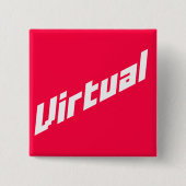 Virtueller | Logo-Knopf Button (Vorderseite)