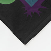 Virtueller Ostereier-Jäger - Lustiger Gamer Bunny Fleecedecke (Ecke)