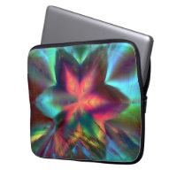 Virtueller Schmutz über Blume Kaleidoskop-Feuerora