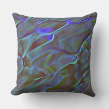 Virtueller Stein in satinfarbenem Blau und Grün