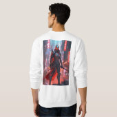 "Virtueller Vogue: Erhöhen Sie Ihren Stil mit unse Sweatshirt (Schwarz voll)